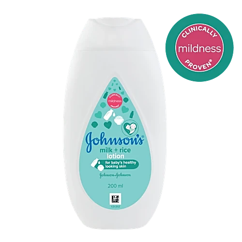 Johnsons Baby Lotion Milk Rice 200 ML